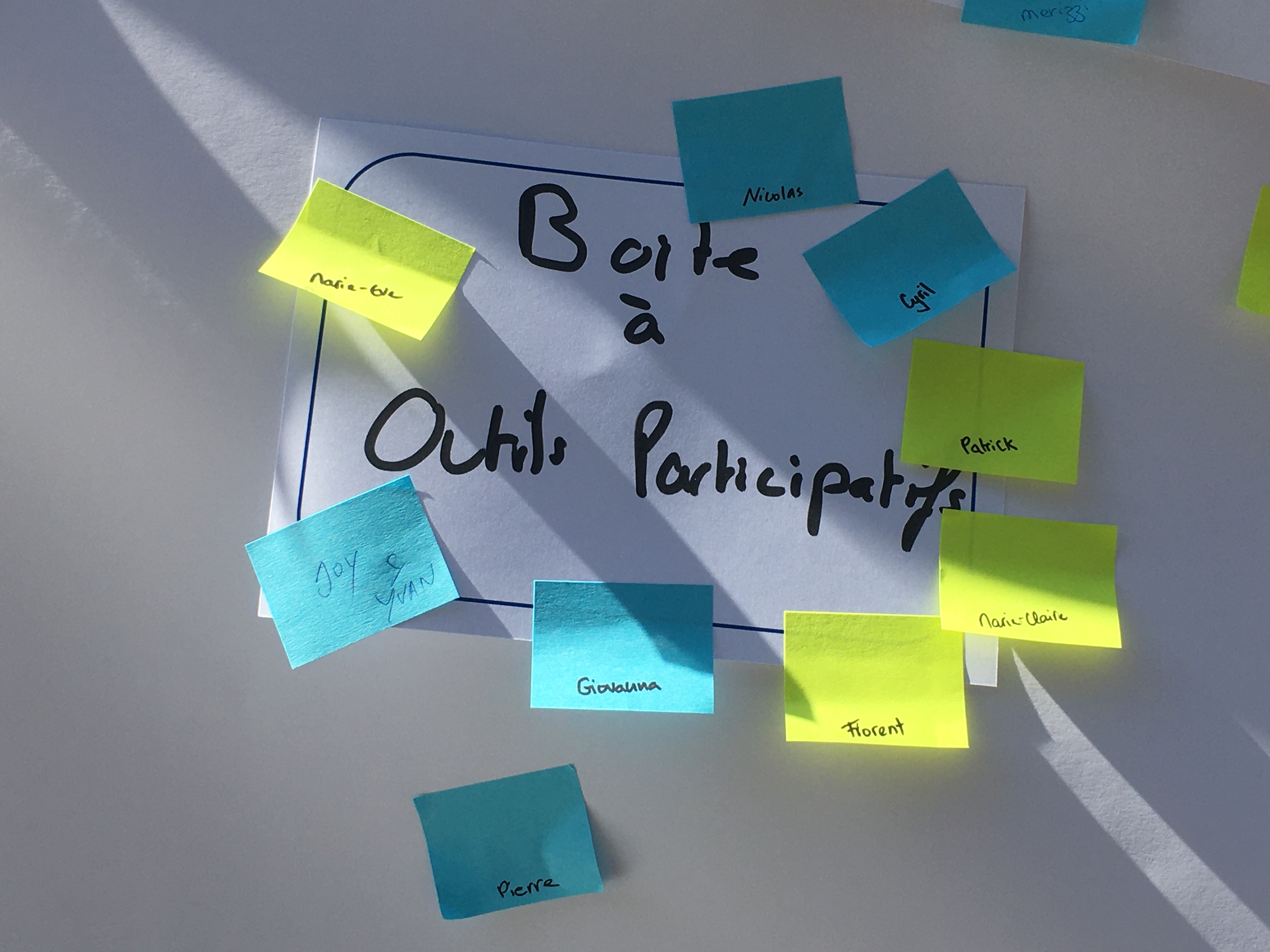 boite à outils participatifs