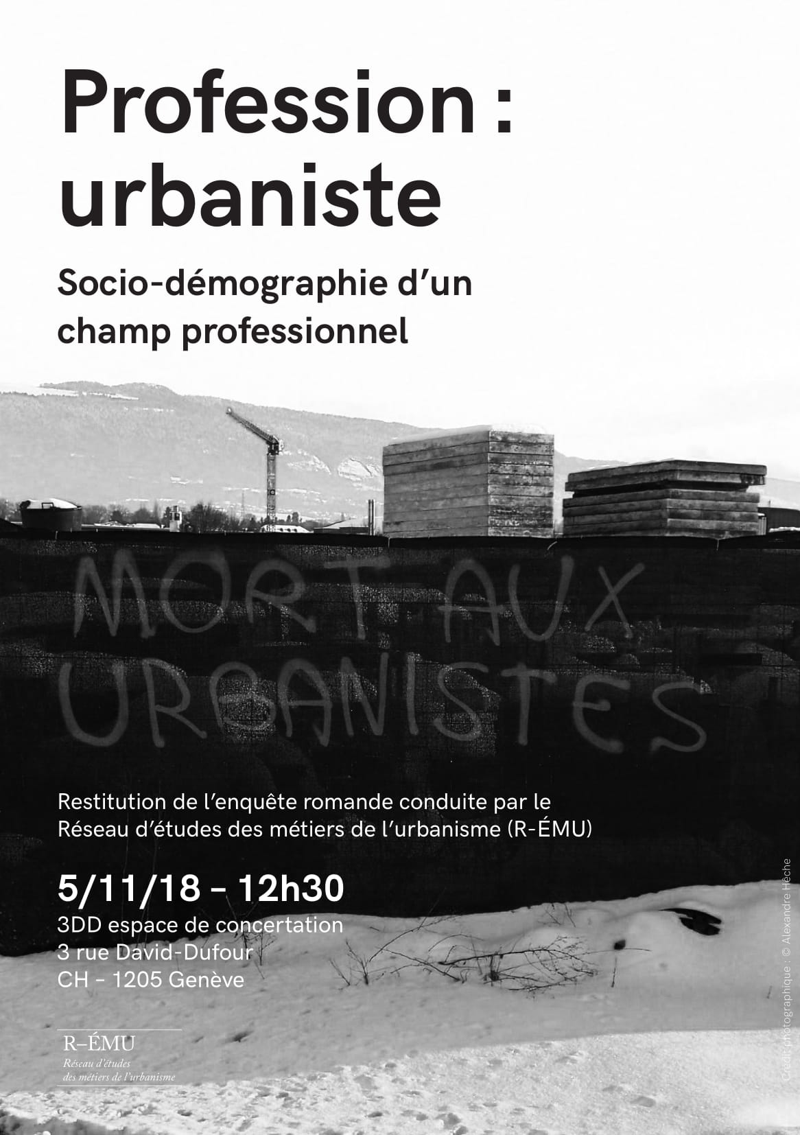 Profession urbaniste - Flyer