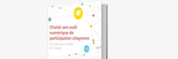 Photo de la couverture du livre blanc "choisir son outil de participation citoyenne"