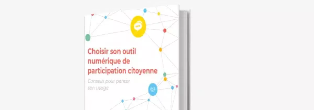 Photo de la couverture du livre blanc "choisir son outil de participation citoyenne"