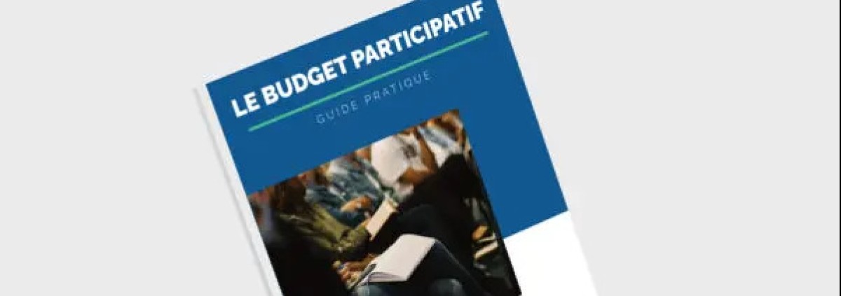 Photo de la couverture du guide pratique du budget participatif